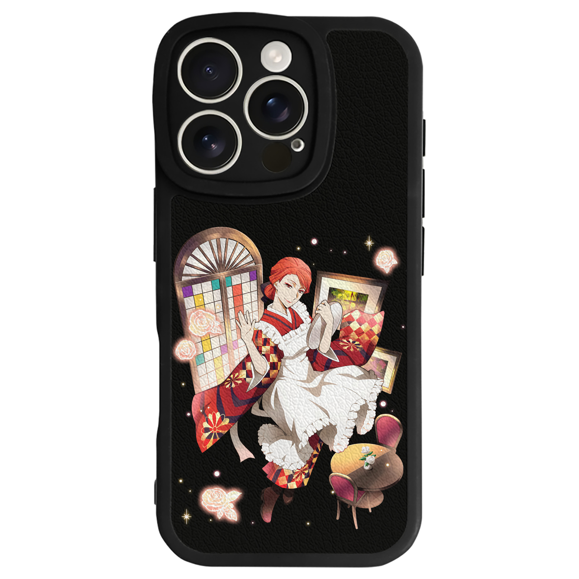 （画像用） 文豪ストレイドッグス Bungo Stray Dogs 【iPhone 16シリーズ対応】シリコンスマホケース（レザー調） 材質：シリコン
